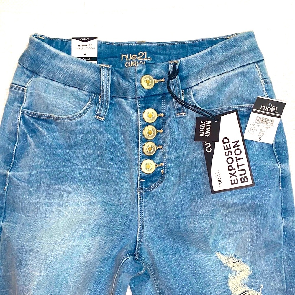 Rue21 High-Rise Ankle Jeggings